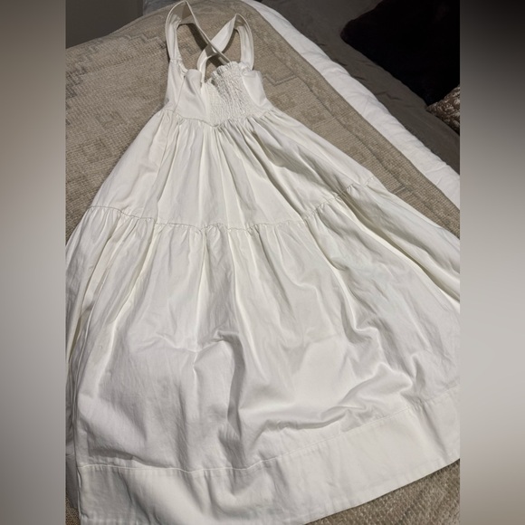 Anthropologie Forever that girl white denim dress - Picture 3 of 6